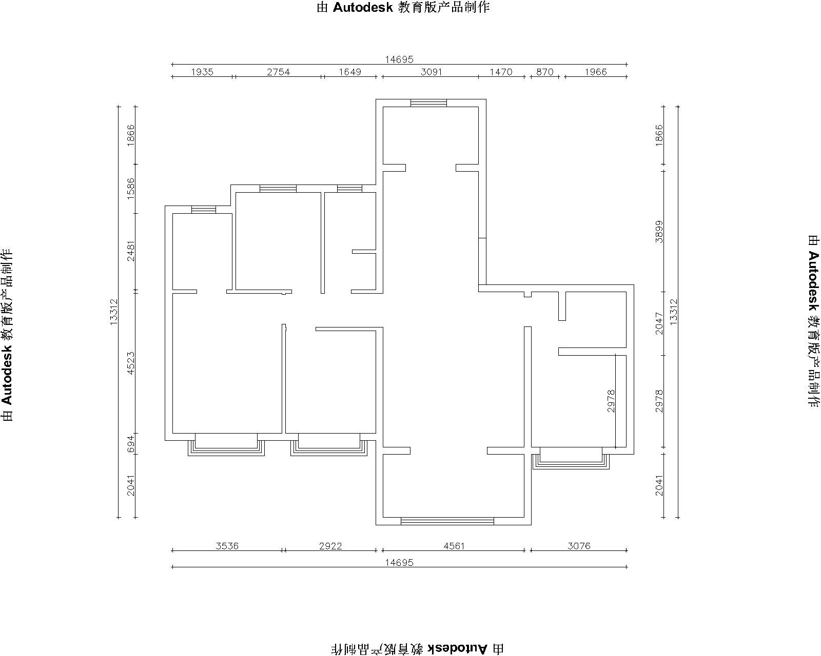 遠(yuǎn)洋晟庭新中式風(fēng)格戶(hù)型圖裝修效果圖